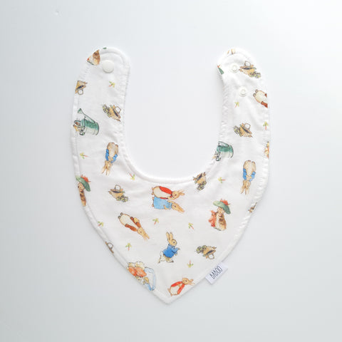 Peter rabbit dribble bib